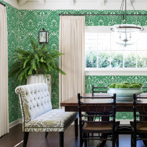 Marni Green Fruit Damask Wallpaper
