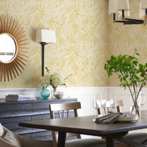 Bannon Yellow Leaves Wallpaper