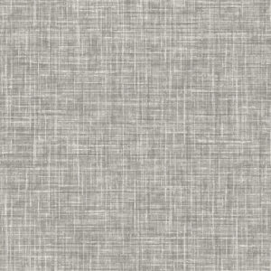 Emerson Grey Faux Linen Wallpaper
