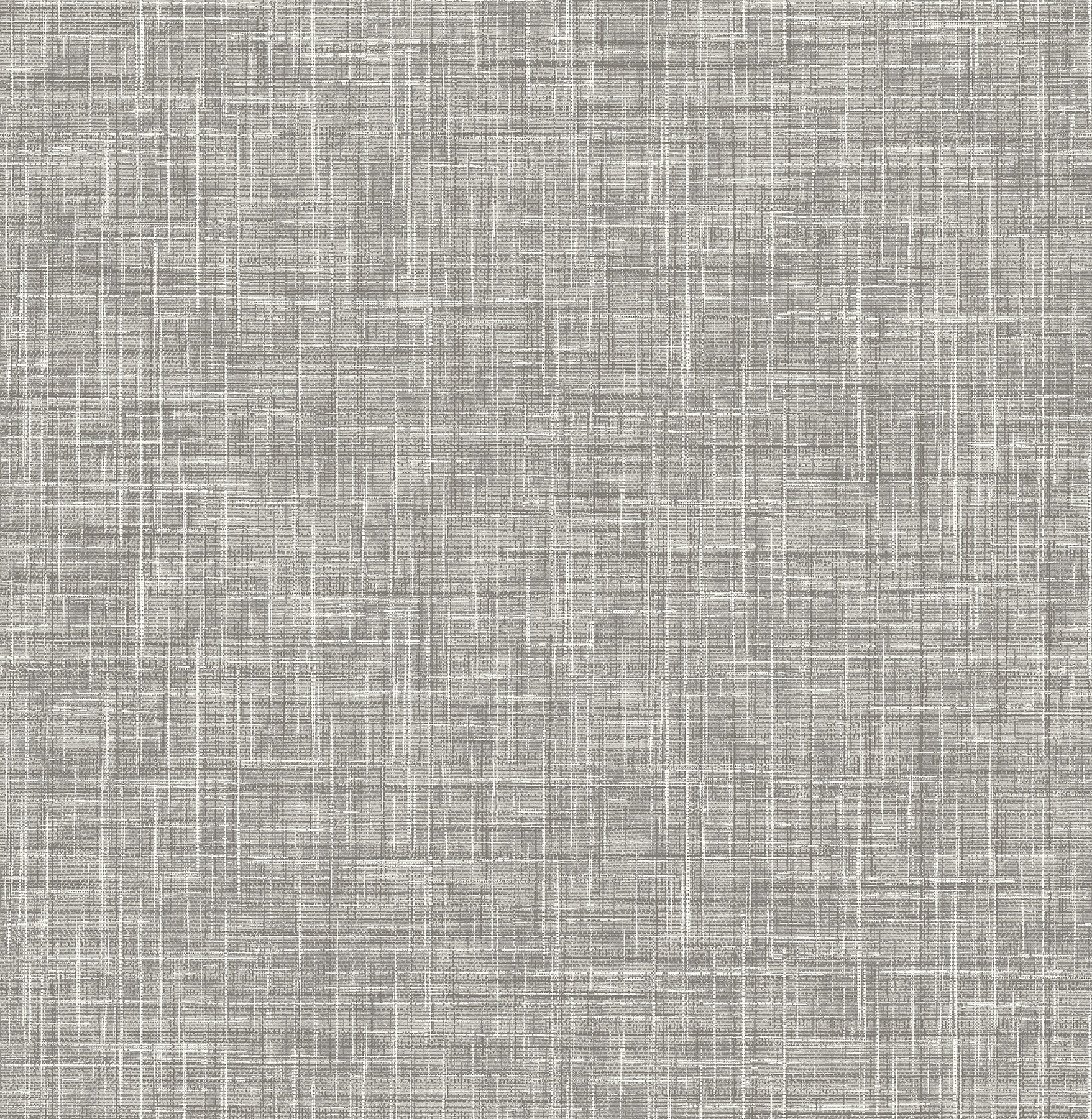 Emerson Grey Faux Linen Wallpaper