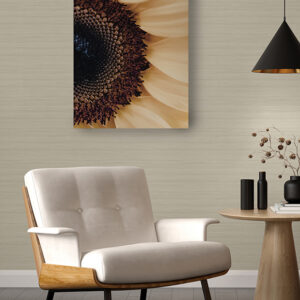 Shantung Cream Silk Wallpaper