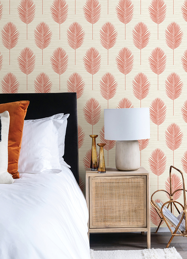 Bali Coral Fern Wallpaper - Image 2