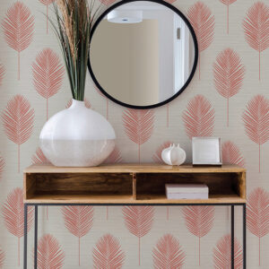 Bali Coral Fern Wallpaper