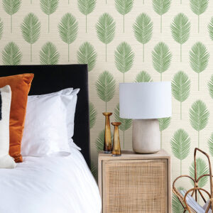 Bali Green Fern Wallpaper