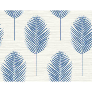 Bali Blue Fern Wallpaper