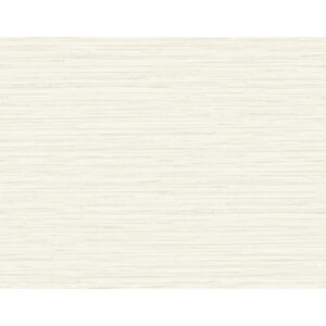Rushmore Ivory Faux Grasscloth Wallpaper