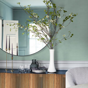 Moroccan Green Sisal Texture Wallpaper