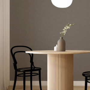 Moroccan Dark Brown Sisal Texture Wallpaper