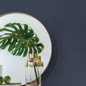 Moroccan Blue Sisal Texture Wallpaper