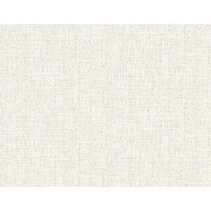 Snuggle White Woven Texture Wallpaper