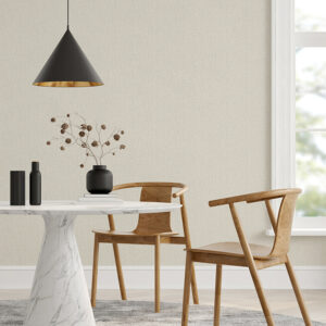 Snuggle White Woven Texture Wallpaper