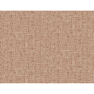 Snuggle Coral Woven Texture Wallpaper