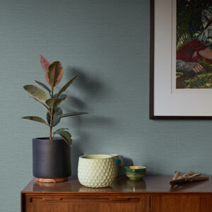 Salamander Light Blue Woven Wallpaper