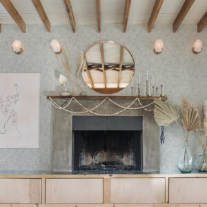 Aldabra Grey Textured Geometric Wallpaper