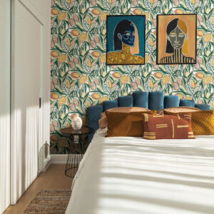 Meyer Peach Citrus Wallpaper