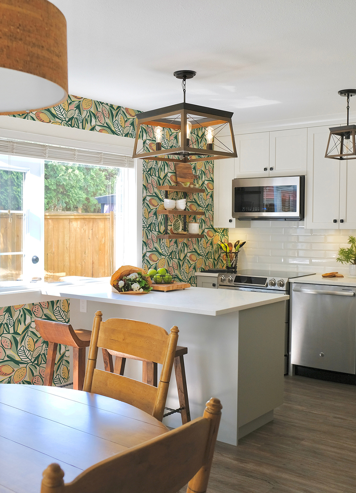 Meyer Peach Citrus Wallpaper - Image 3