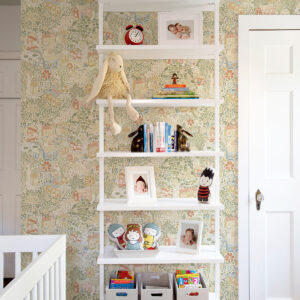 Bygga Bo Neutral Woodland Village Wallpaper