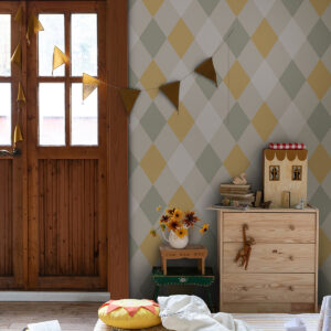 Kalas Pastel Diamond Wallpaper