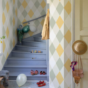 Kalas Pastel Diamond Wallpaper