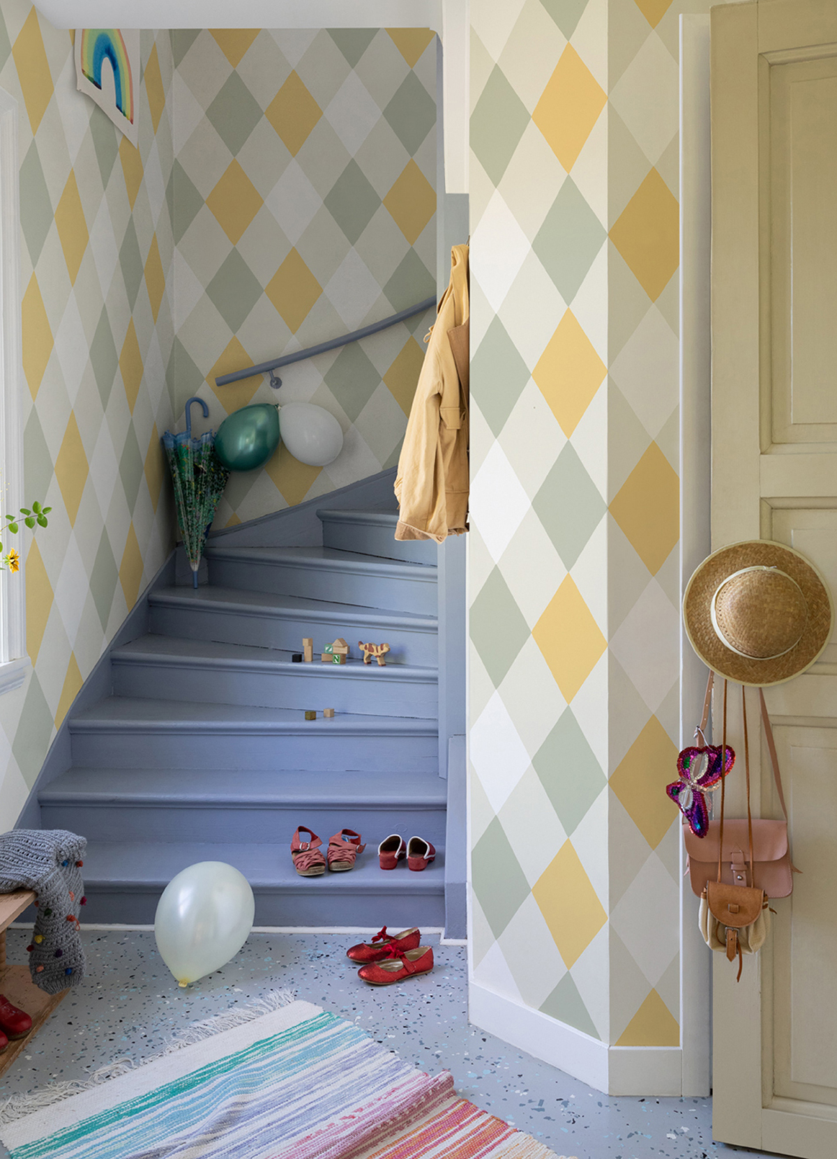 0064800 kalas pastel diamond wallpaper