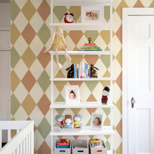 Kalas Mustard Diamond Wallpaper