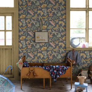 Flyga Blue Butterfly Bonanza Wallpaper