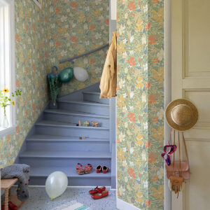 Midsommar Sage Floral Medley Wallpaper