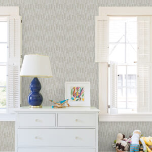 Erik Light Grey Building Blocks Wallpaper