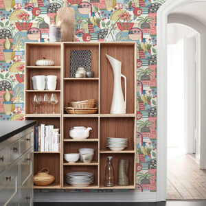 Fika Rose Blissful Birds & Blooms Wallpaper