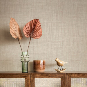 Lanister Taupe Texture Wallpaper