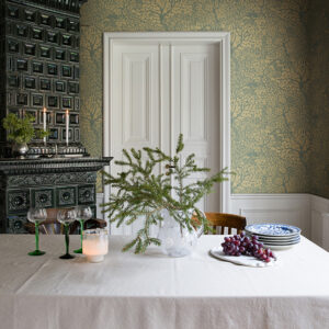 Olle Light Yellow Forest Sanctuary Wallpaper