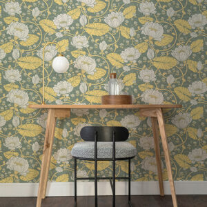 Eva Yellow Lotus Dreams Wallpaper