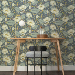 Eva Blue Lotus Dreams Wallpaper