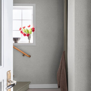 Kristina Light Grey Botanical Wallpaper