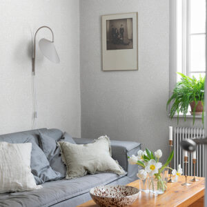 Kristina Off-White Botanical Wallpaper