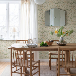 Magdalena Light Yellow Dandelion Wallpaper