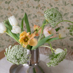 Magdalena Light Yellow Dandelion Wallpaper