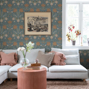 Fillippa Blue Tulip Wallpaper