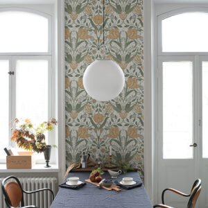 Fillippa Green Tulip Wallpaper