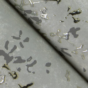 Arian Silver Inkburst Wallpaper