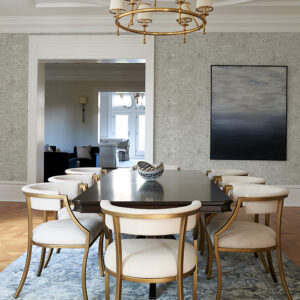 Arian Silver Inkburst Wallpaper