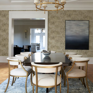 Arian Gold Inkburst Wallpaper