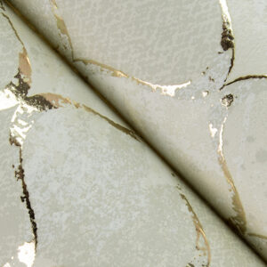 Pilak Gold Ogee Tile Wallpaper