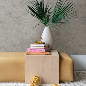 Zilarra Light Grey Abstract Snakeskin Wallpaper