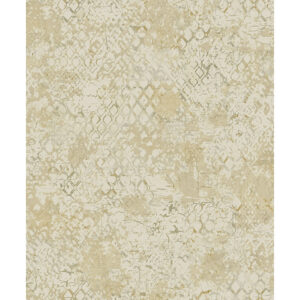 Zilarra Taupe Abstract Snakeskin Wallpaper