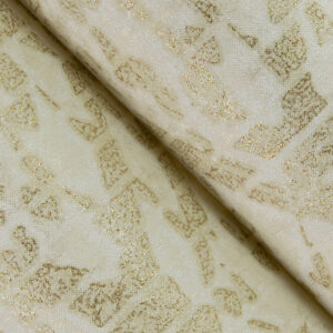 Helene Gold Glitter Geometric Wallpaper