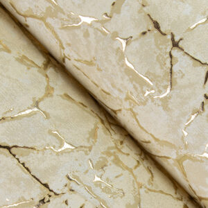 Soma Gold Metallic Crackling Wallpaper