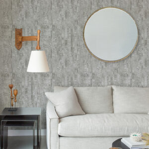 Zinarliya Silver Column Wallpaper