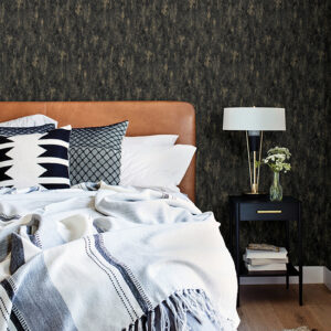 Diorite Black Splatter Wallpaper