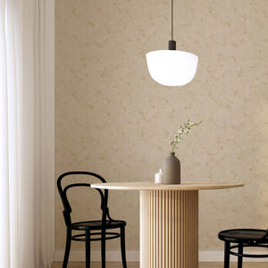 Mahina Gold Floral Vine Wallpaper